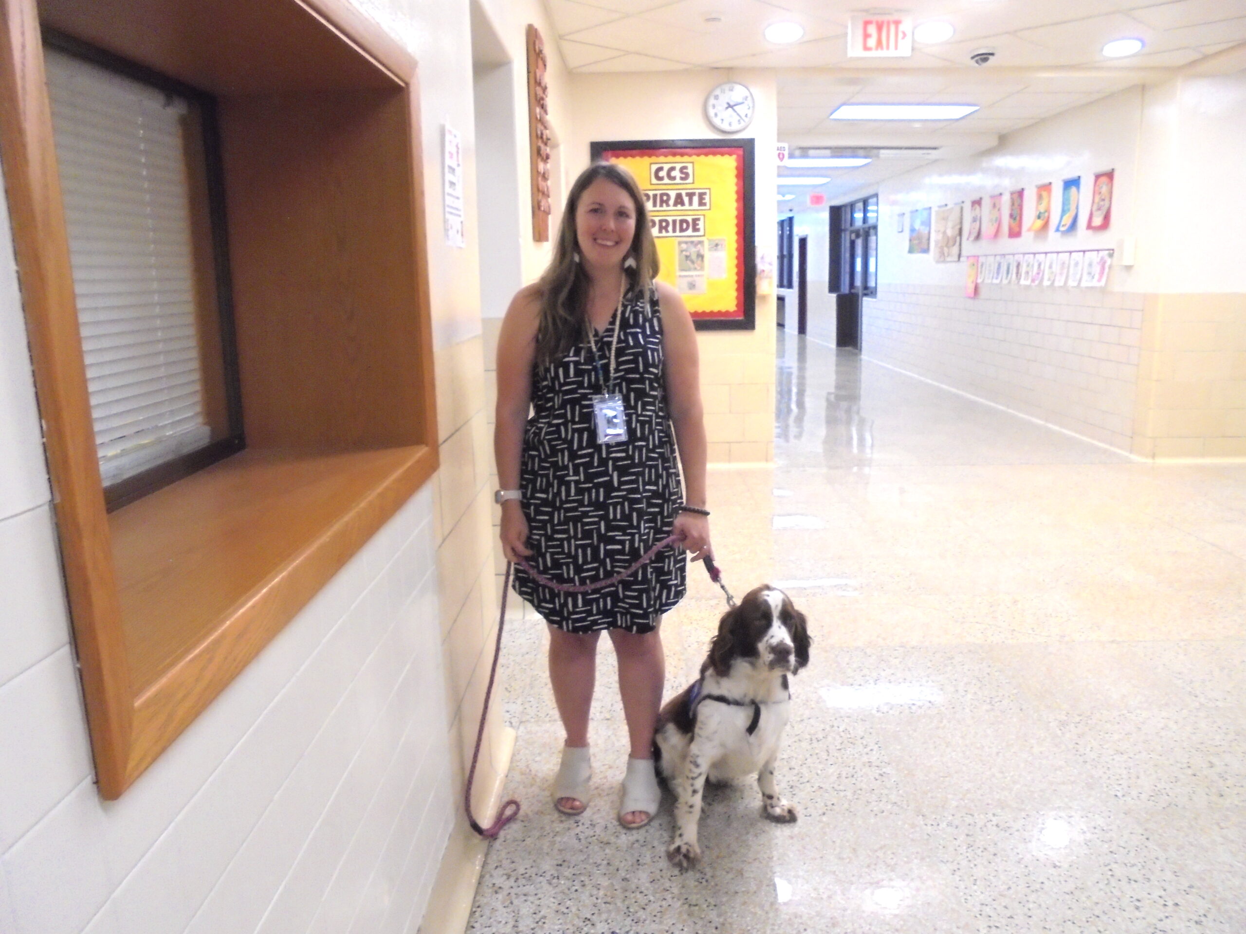 Therapy dog program begins at Clymer school News, Sports, Jobs